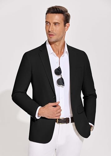 COOFANDY Men's Lightweight Slim Fit Blazer Jacket
