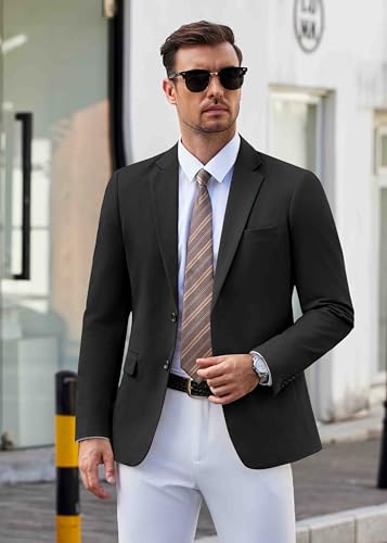 COOFANDY Men's Lightweight Slim Fit Blazer Jacket