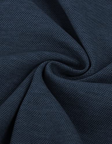 Men's Navy Lightweight Knit Blazer Jacket