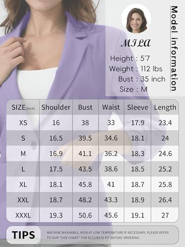 Petite Purple Slim Fit Women’s Blazer Jacket