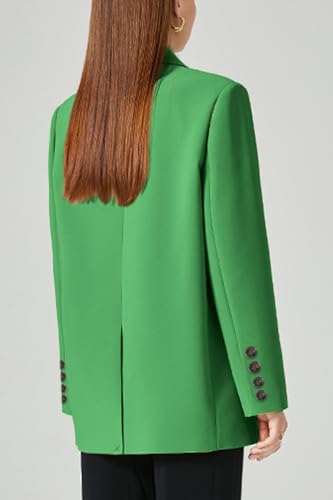 FARVALUE Women's Oversized Blazer with Shoulder Pads