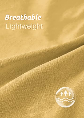 Yellow Lightweight Summer Jacket for Women