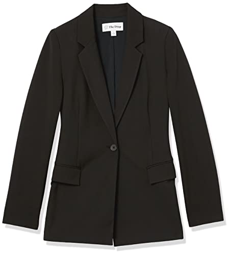 Blake Long Blazer for Women - Black Medium