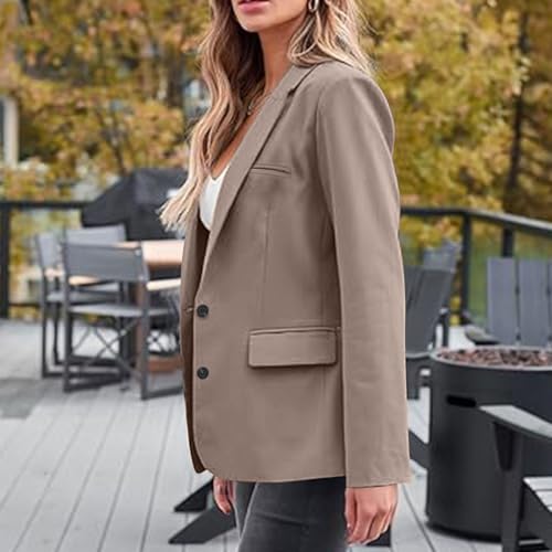 Navy Blue Lightweight Blazer for Curvy Women