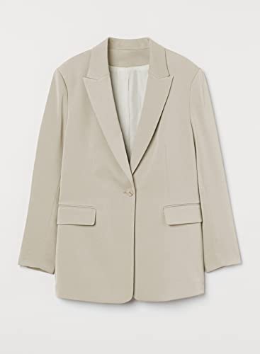 Dokotoo Women's Open Front Blazer - Khaki