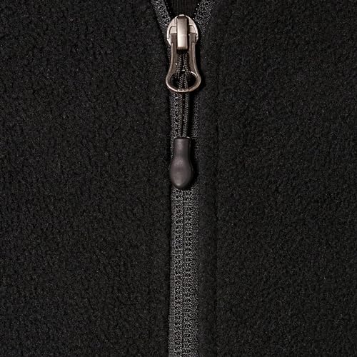 Women's Full-Zip Polar Fleece Jacket - Black