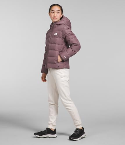 The North Face Girls' Down Hooded Jacket - Grey