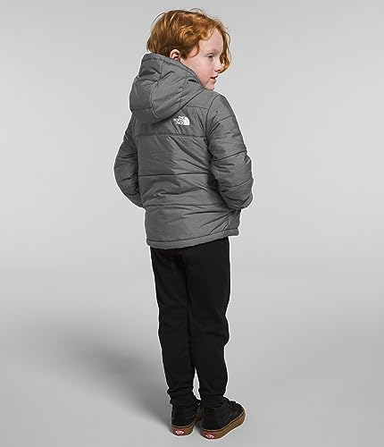 North Face Boys' Reversible Hooded Jacket, Grey