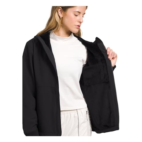 The North Face Women's Fleece Hooded Jacket, Black