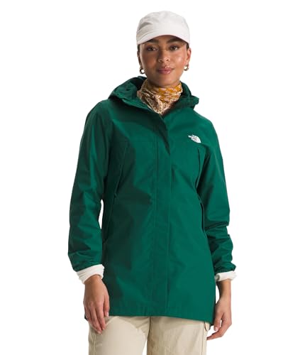 THE NORTH FACE Women's Waterproof Antora Parka (Standard and Plus Size), Evergreen, Medium