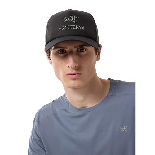 Arc'teryx Bird Word Curved Trucker Hat - Black/Graphite