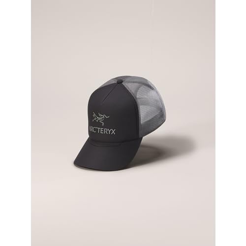 Arc'teryx Bird Word Curved Trucker Hat - Black/Graphite