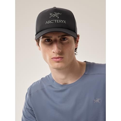 Arc'teryx Bird Word Curved Trucker Hat - Black/Graphite
