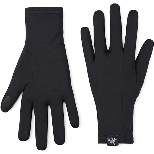 Arc'teryx Rho Black Liner Gloves - X-Large