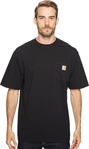 Carhartt Men's Heavyweight Pocket T-Shirt - Black