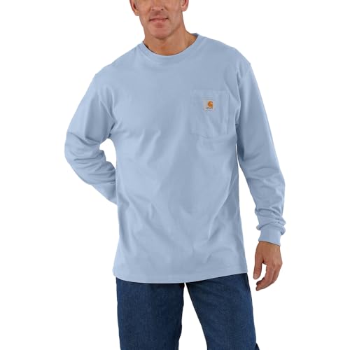 Carhartt Men's Heavyweight Long-Sleeve Pocket Tee