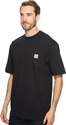 Carhartt Men's Heavyweight Pocket T-Shirt - Black