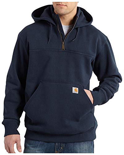Carhartt Men's Heavyweight Quarter-Zip Sweatshirt, Navy