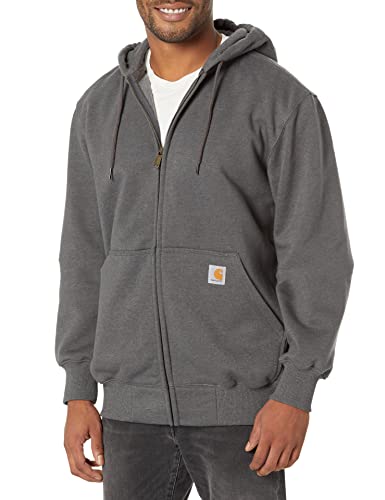 Carhartt Men's Heavyweight Hooded Sweatshirt, Carbon Heather