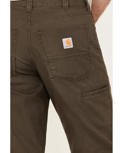 Carhartt Men's Rugged Flex Rigby Pants, Dark Coffee