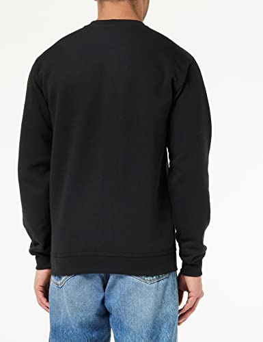 Carhartt Men's Black Midweight Crewneck Sweatshirt