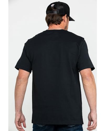 Carhartt Men's Heavyweight Short-Sleeve Logo Tee