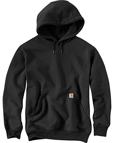 Carhartt Men's Heavyweight Rain Defender Sweatshirt, Black