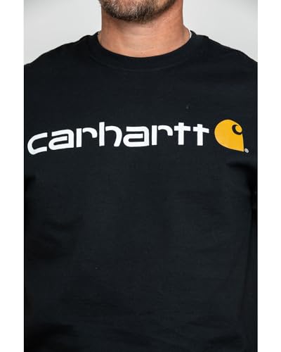 Carhartt Men's Heavyweight Short-Sleeve Logo Tee