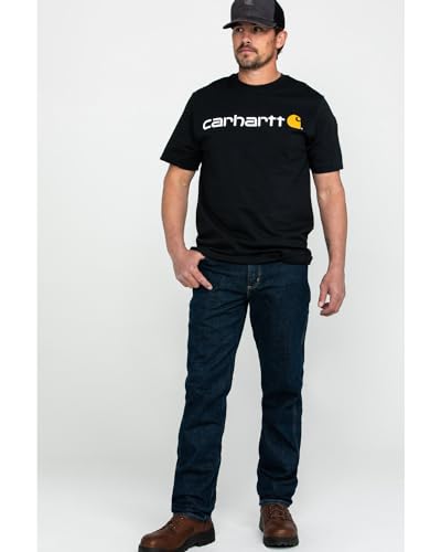 Carhartt Men's Heavyweight Short-Sleeve Logo Tee