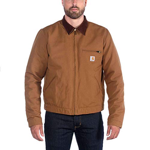 Carhartt Men's Blanket-Lined Detroit Jacket, Brown