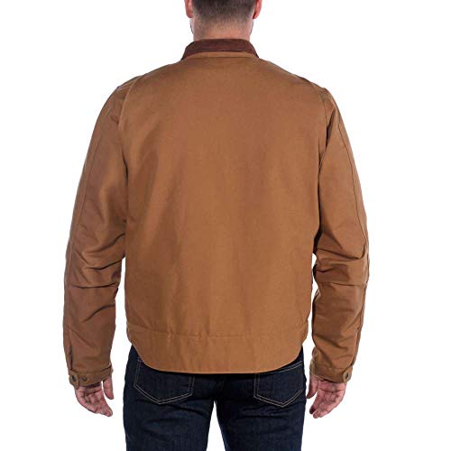 Carhartt Men's Blanket-Lined Detroit Jacket, Brown