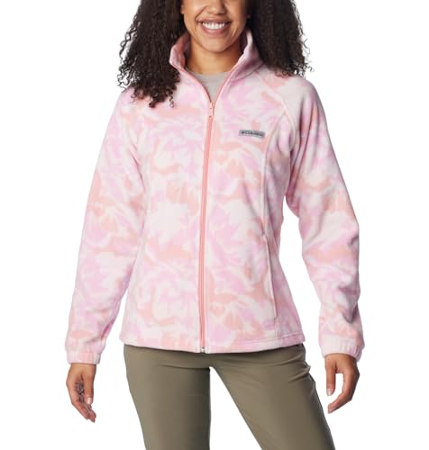 Columbia Women's Benton Springs Printed Jacket - Salmon Rose