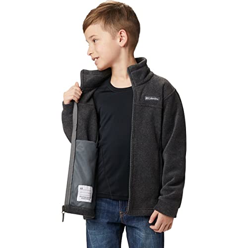 Columbia Toddler Boys Charcoal Fleece Jacket 4T