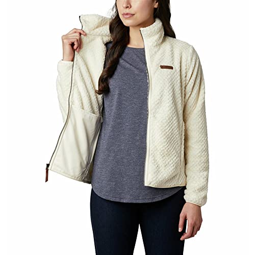 Columbia Women's Sherpa Full Zip Jacket - Chalk