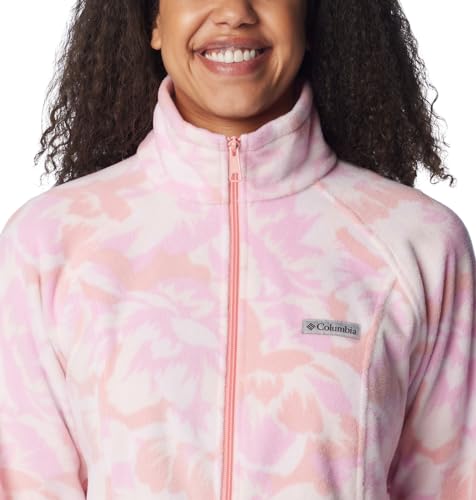 Columbia Women's Benton Springs Printed Jacket - Salmon Rose