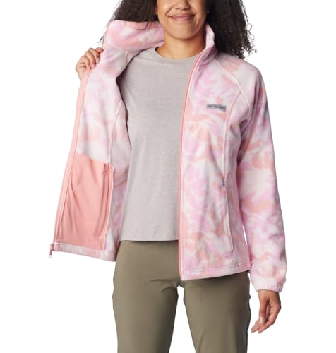 Columbia Women's Benton Springs Printed Jacket - Salmon Rose