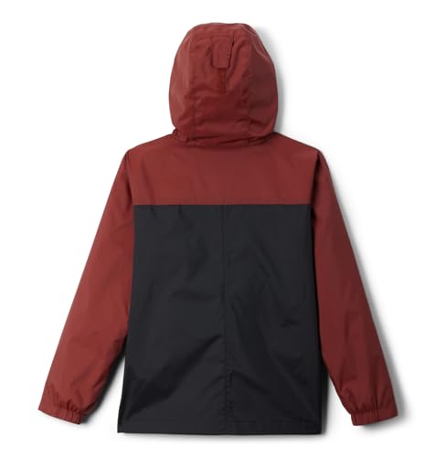 Columbia Youth Rain-Zilla II Jacket, Spice/Black
