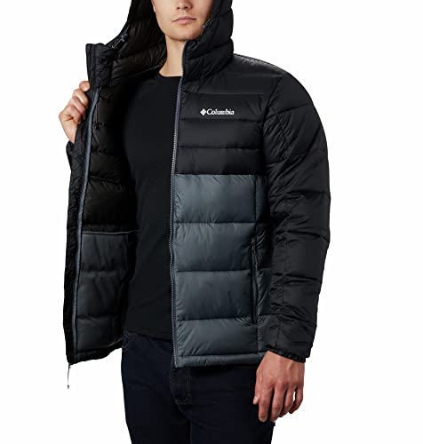 Columbia Men's Insulated Hooded Jacket - Graphite/Black