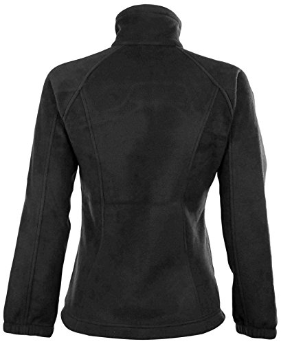 Columbia Women's Black Sawyer Rapids Fleece, Large