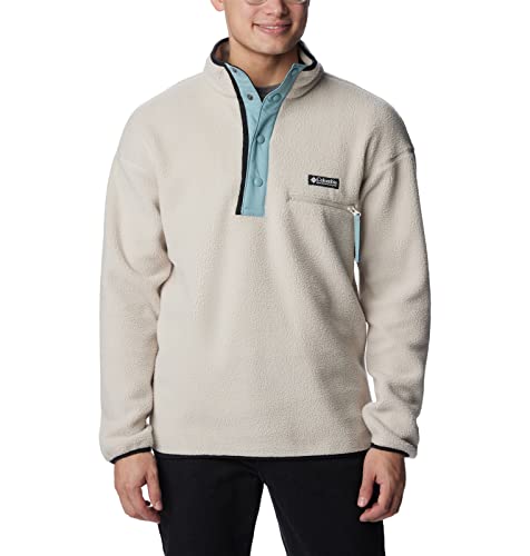 Columbia Men's Helvetia Fleece Half Snap - Dark Stone