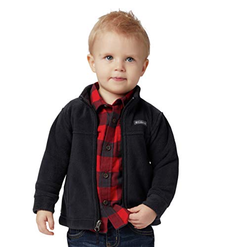 Columbia Boys Steens Mt II Fleece Jacket, Black