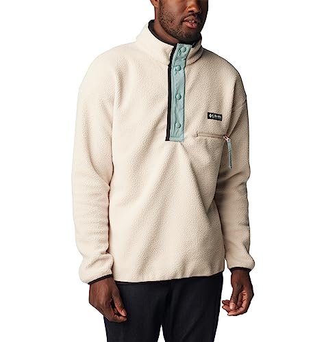 Columbia Men's Helvetia Fleece Half Snap - Dark Stone
