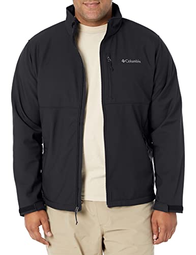 Columbia Men's Black Ascender Softshell Jacket, Medium