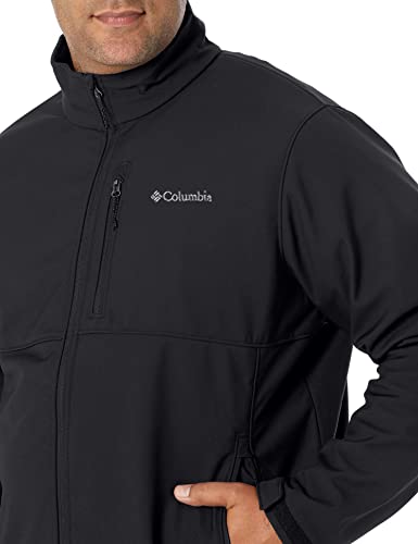 Columbia Men's Black Ascender Softshell Jacket, Medium