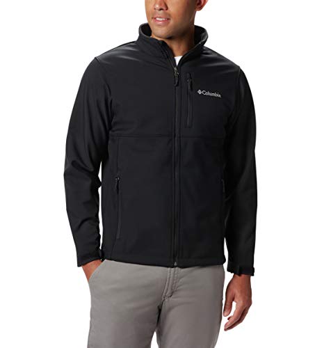 Columbia Men's Black Ascender Softshell Jacket, Medium