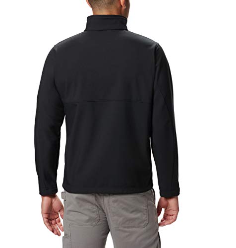Columbia Men's Black Ascender Softshell Jacket, Medium