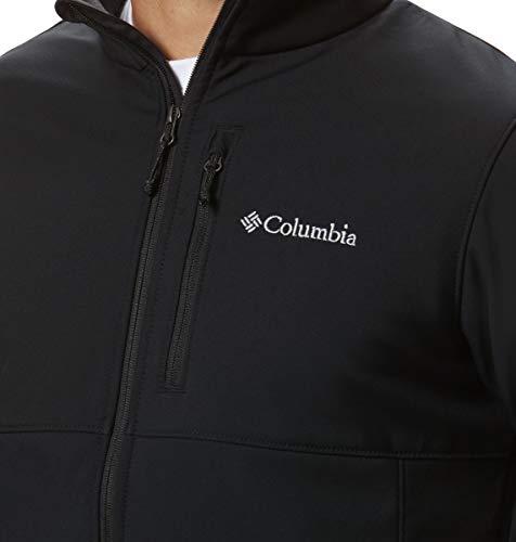 Columbia Men's Black Ascender Softshell Jacket, Medium