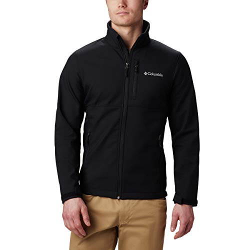 Columbia Men's Black Ascender Softshell Jacket, Medium