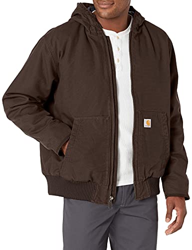 Carhartt Men's Active Jacket in Dark Brown