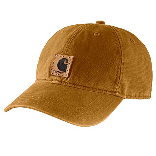 Carhartt Men's Brown Canvas Cap - One Size